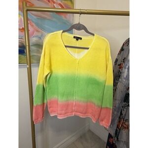 Women's Pullover Sweater Electric Knits Medium